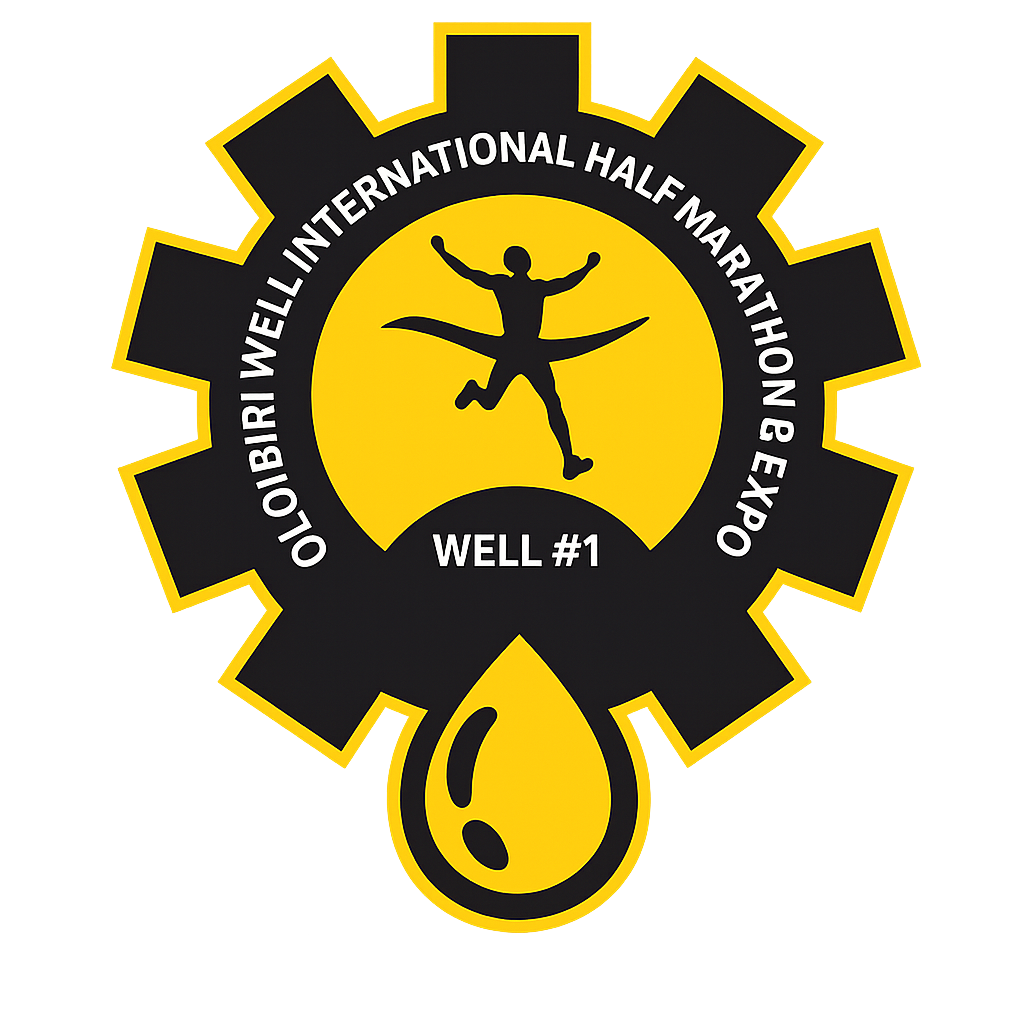 Oloibiri Well International Half Marathon & Expo Logo